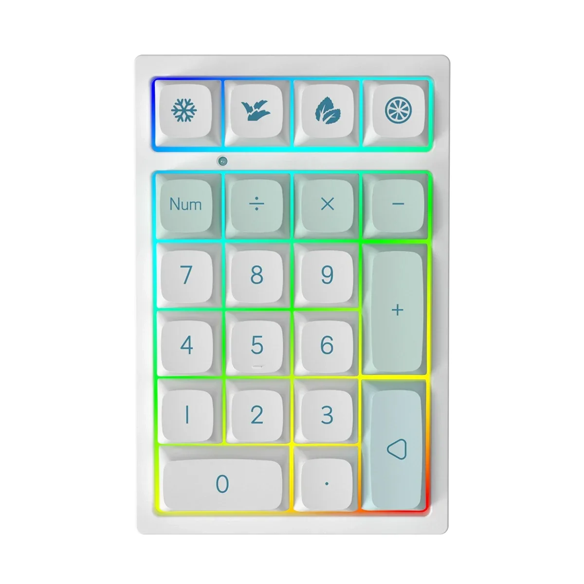 RGB 21 Keys Wired&Wireless Hot Swappable Mechanical Mini Gaming Numeric Keypad