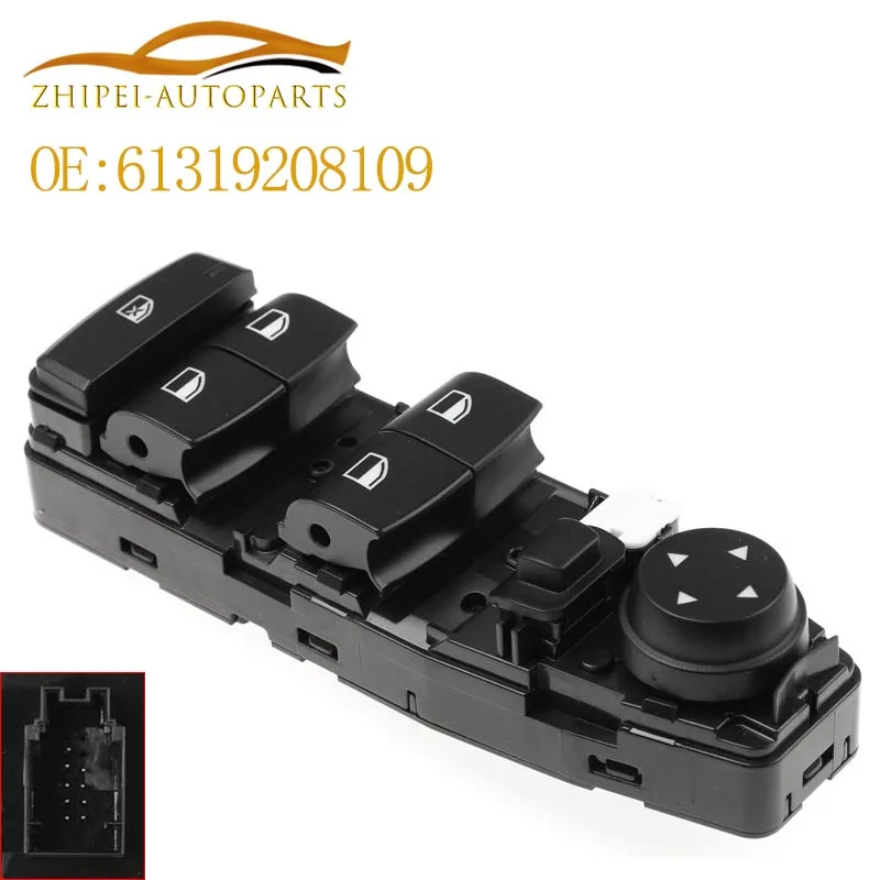 61319208109 Master Power Window Switch Glass Lifter Regulator Car For BMW F20 F45 F46 F30 F80 F31 F07 F10 F48 F25 F26