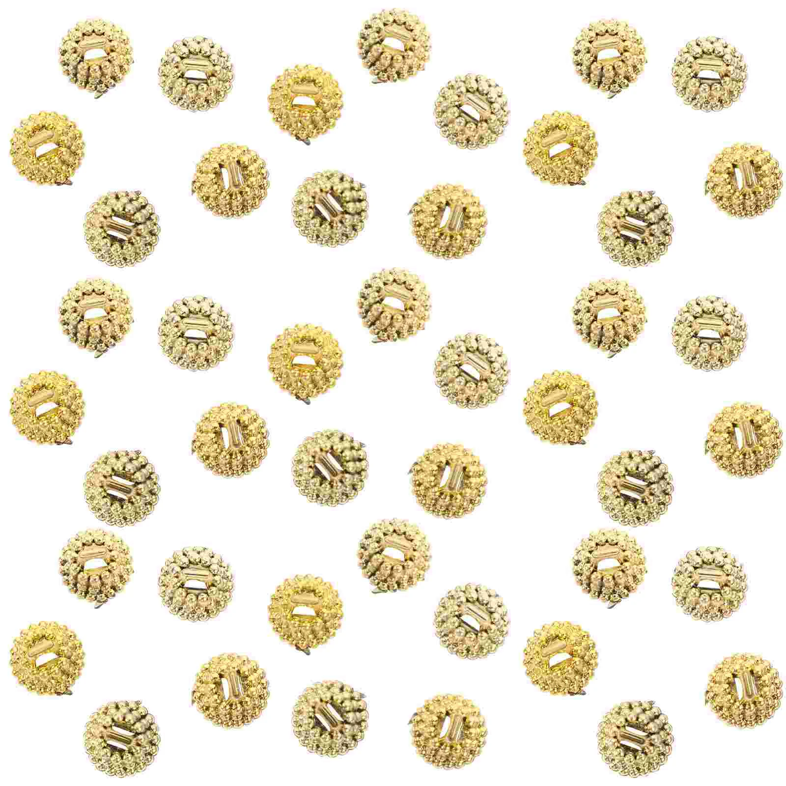 Lightweight Christmas Decorations Balls Charms Component Premium Material Fitting Plastic Creative Accessory Pendant Caps DIY