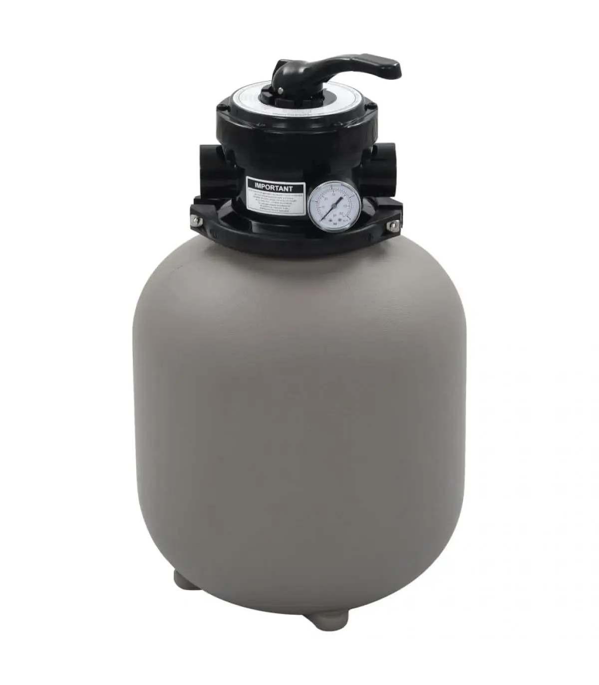 Swimming Pool and spa Filters pool sand filter 4 position valve gray 350 mm