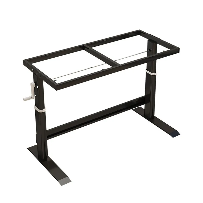 

Hand lifting table legs Intelligent lifting computer legs Carbon steel Adjustable table shelf Metal