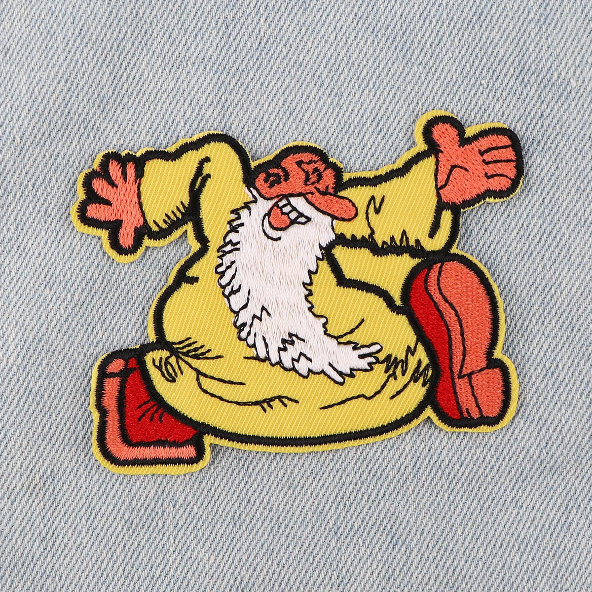 

Lovely Men Cartoon Embroidered Patches For Clothing Thermoadhesive DIY Iron on Patches For Clothes Patch Sew Stickers