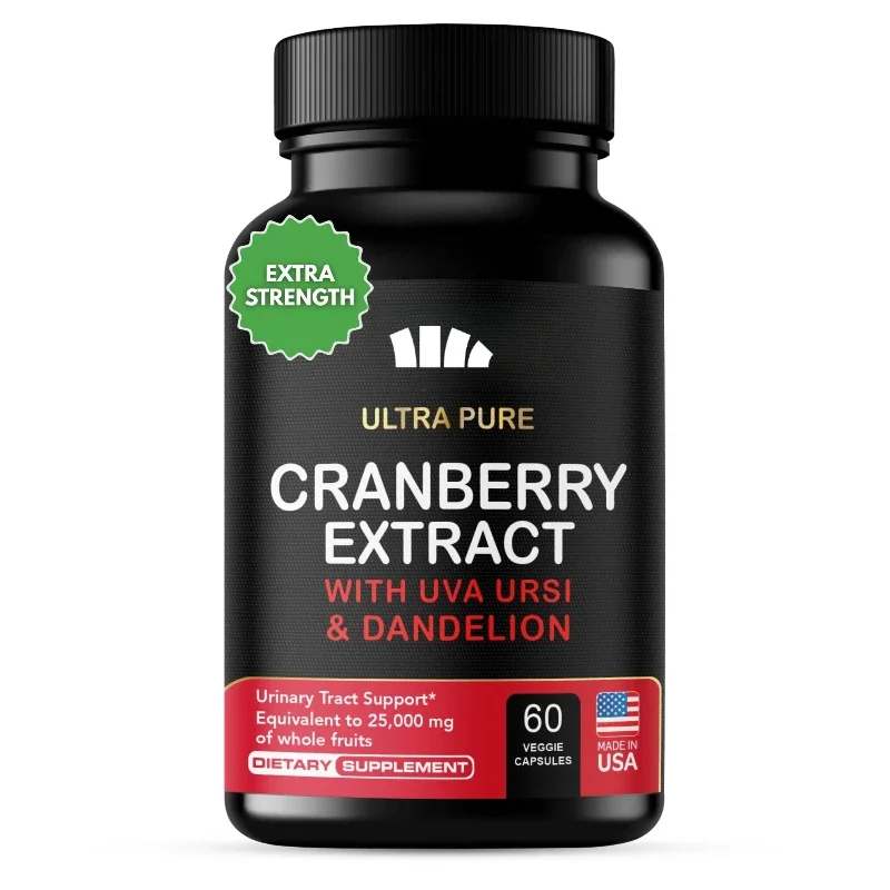 جرعة عالية التوت البري 30000 60 كبسولة المسالك البولية الصحة تعزيز المناعة مع فيتامين C مكمل نباتي #2