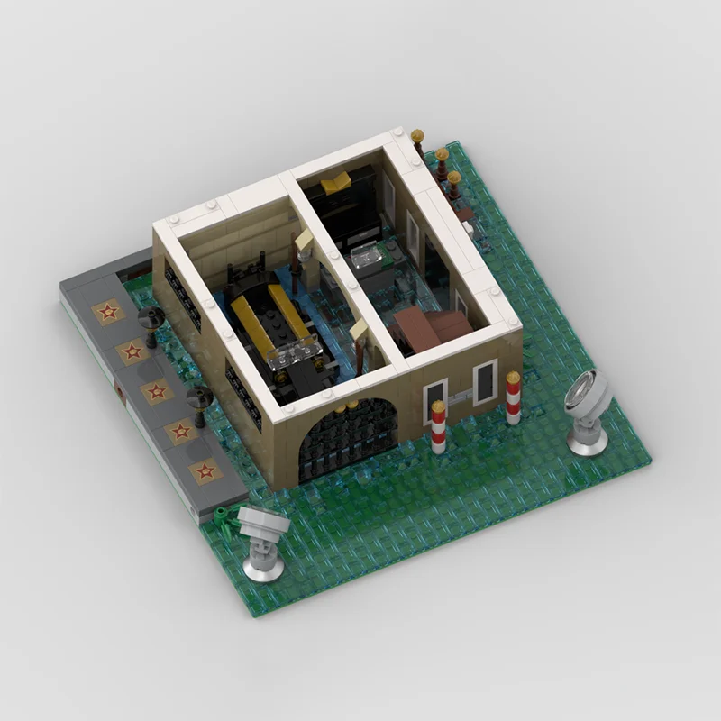 ตัวต่อ MOC พระราชวังจม 3249 ชิ้น แบบโมดูลาร์ ประกอบเอง ของขวัญคริสต์มาส ของเล่นเสริมพัฒนาการเด็ก ของขวัญวันเกิด