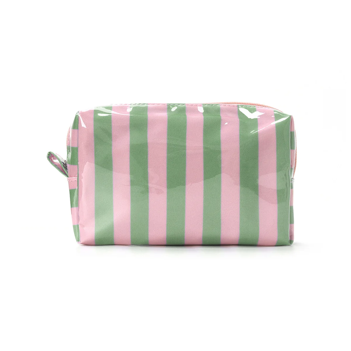 Striped storage bag High value large capacity contrasting color cosmetic bag Travel portable cosmetic storage bag