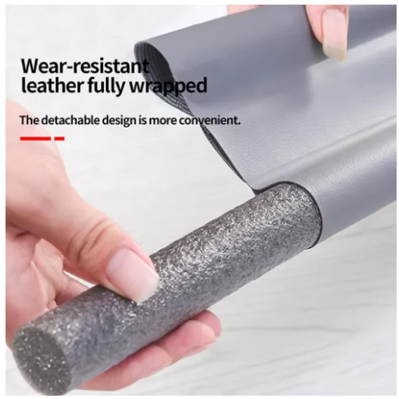 95CM Windproof Seal Strips Draught Excluder Stopper Door Bottom Guard Double Protectors Doorstop Dust-proof Blocker Sealers