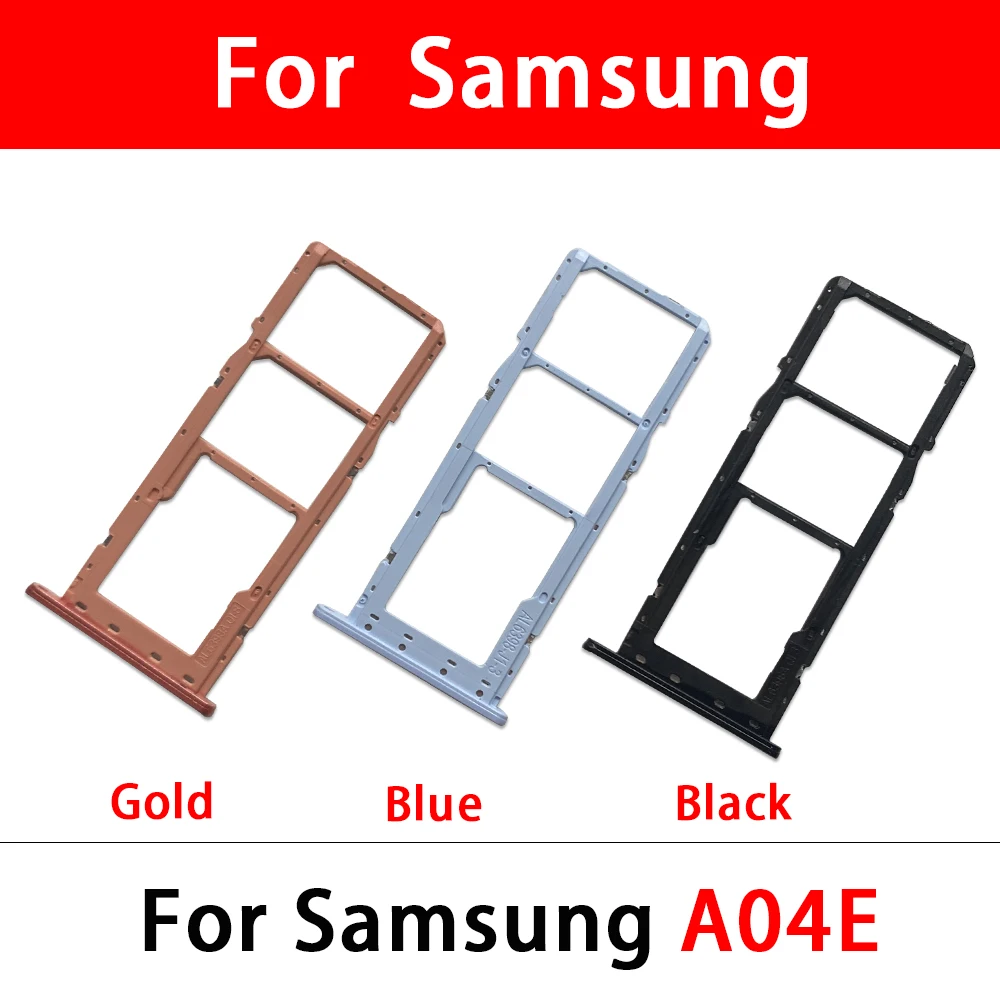 

Micro Nano SIM Card Holder Tray Slot Holder Adapter Socket For Samsung A04 A04E A04S