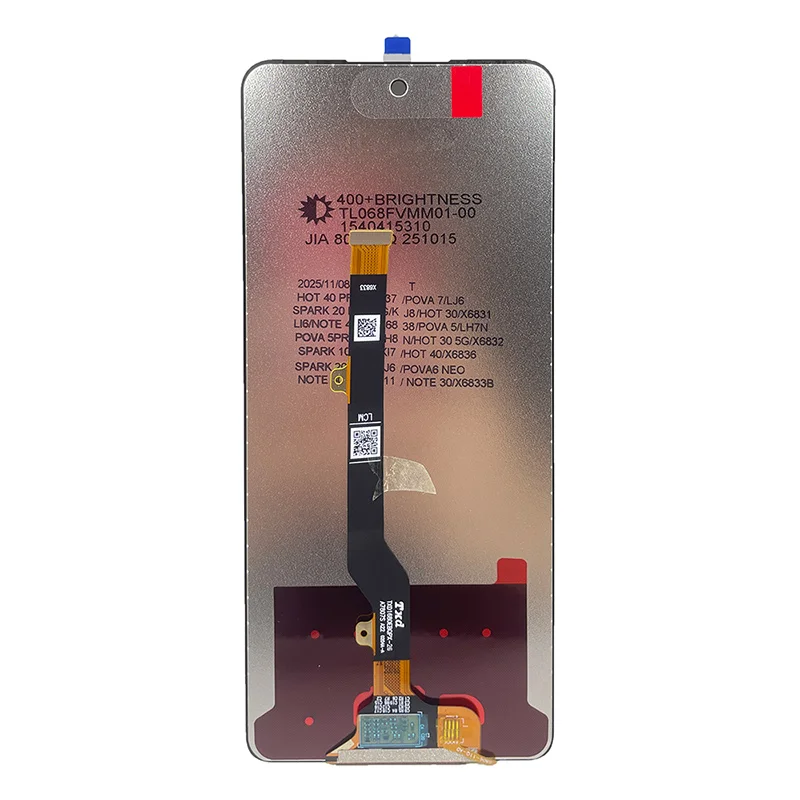 For Tecno Spark 10 Pro Ki7 LCD Display And Touch Screen Digitizer Assembly Replacement Phone Repair Parts