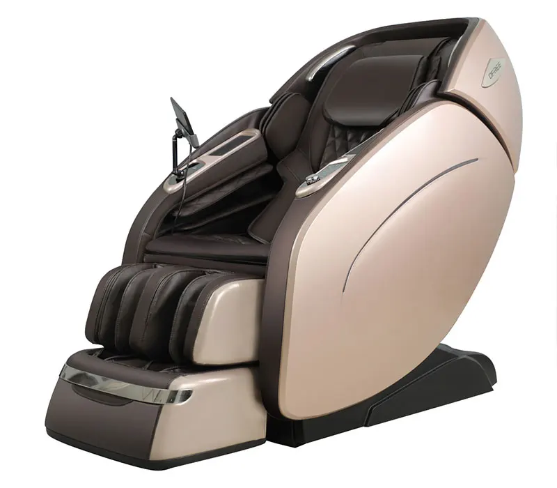 Luxury SL Track Full Body Zero Gravity 3D Massage Chair With High Grade PU Leather Certified