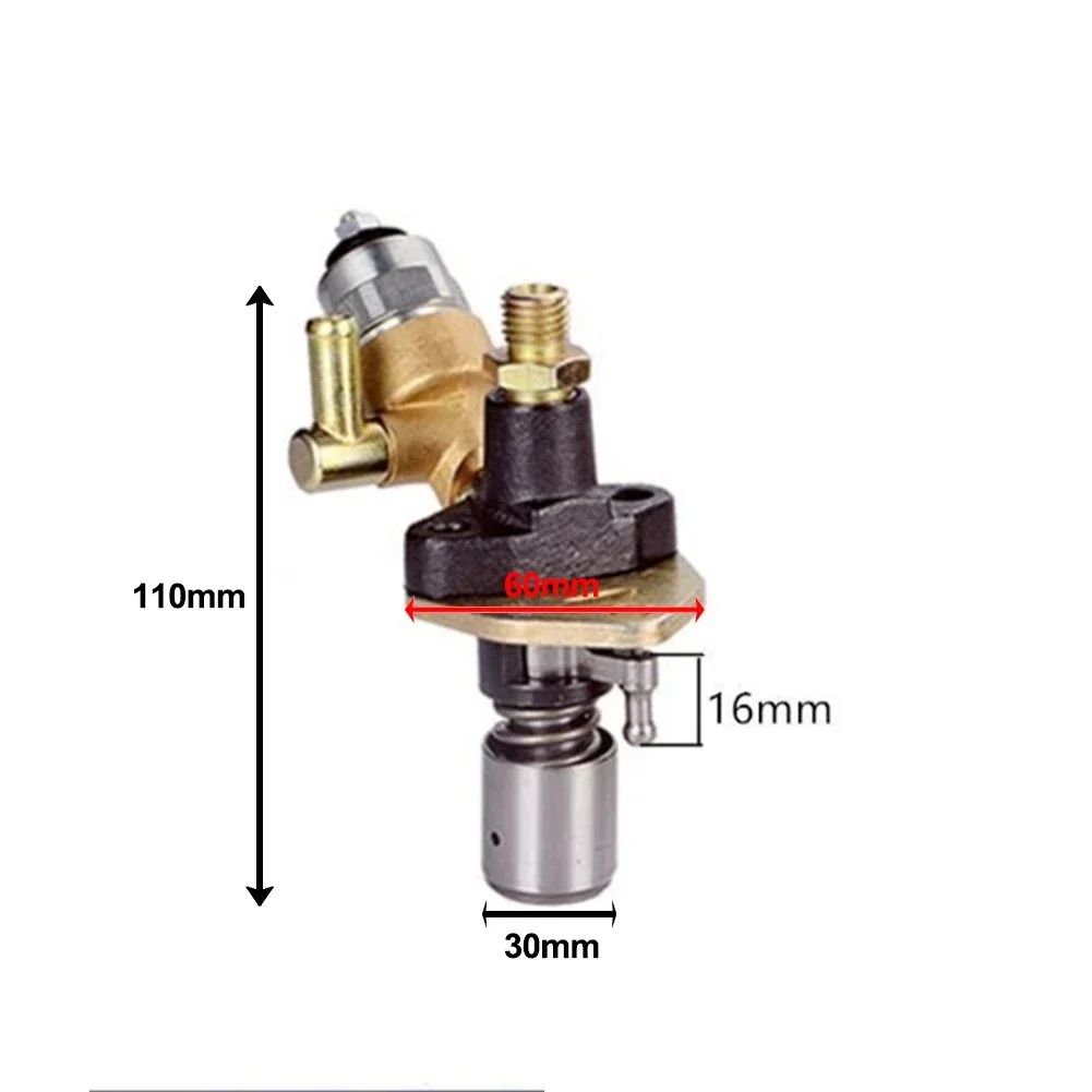 For Yanmar L100 Compatible Fuel Injector Pump with Solenoid Ensures Optimal Engine Functionality for Models 186 186F and 188