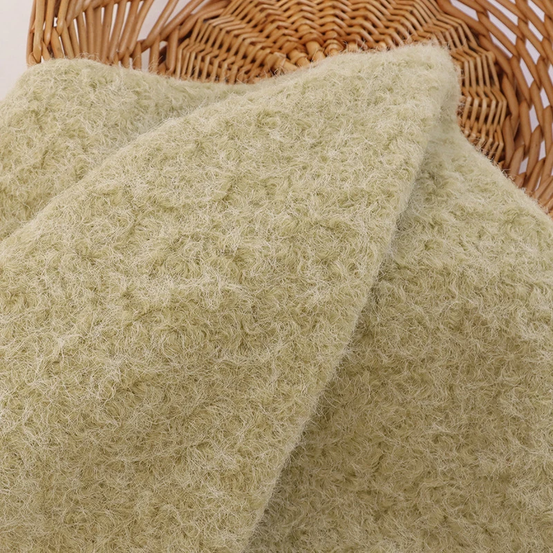 

100x150cm Cashmere Wool Fabric Soft Terry Woolen Fleece Fabric For Diy Sewing Fashion Autumn Winterr Dress Coat Bag Crafts