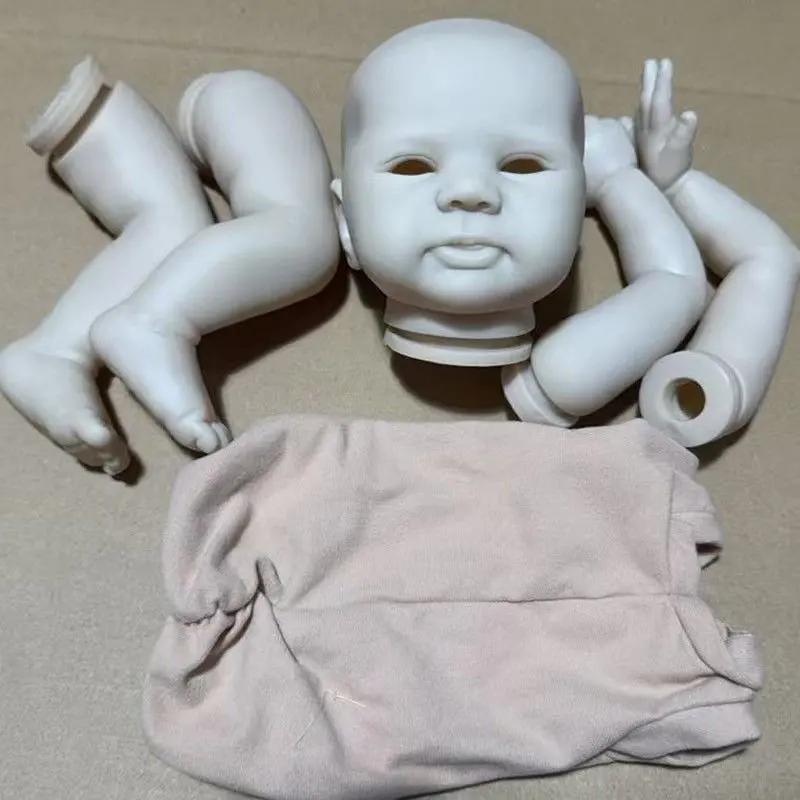 

18inch Reborn Unfinished Unpainted Doll Kit Bo Fresh Color DIY Parts