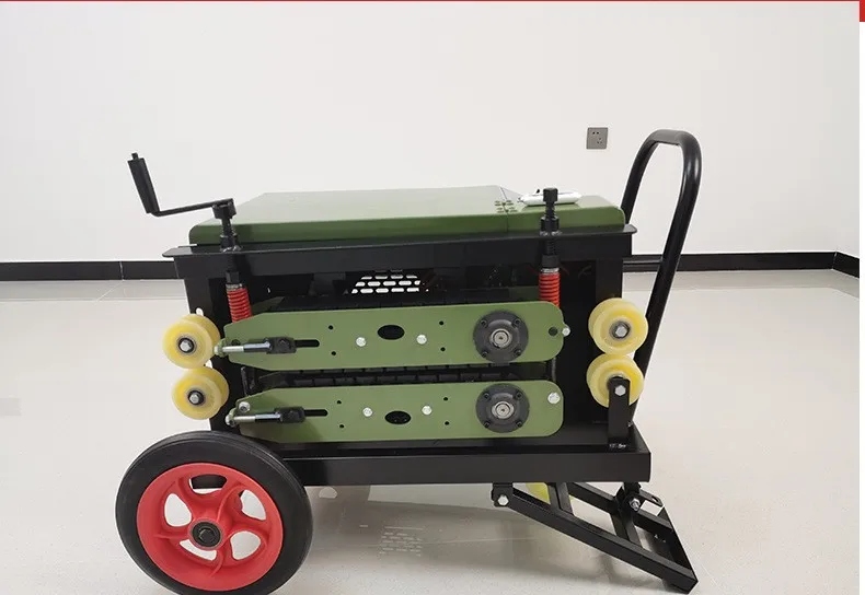 Portable Fully Automatic Optical Fiber Power Cable Pulling Machine with Wire Threading Tool and Fiberglass Duct Rodder
