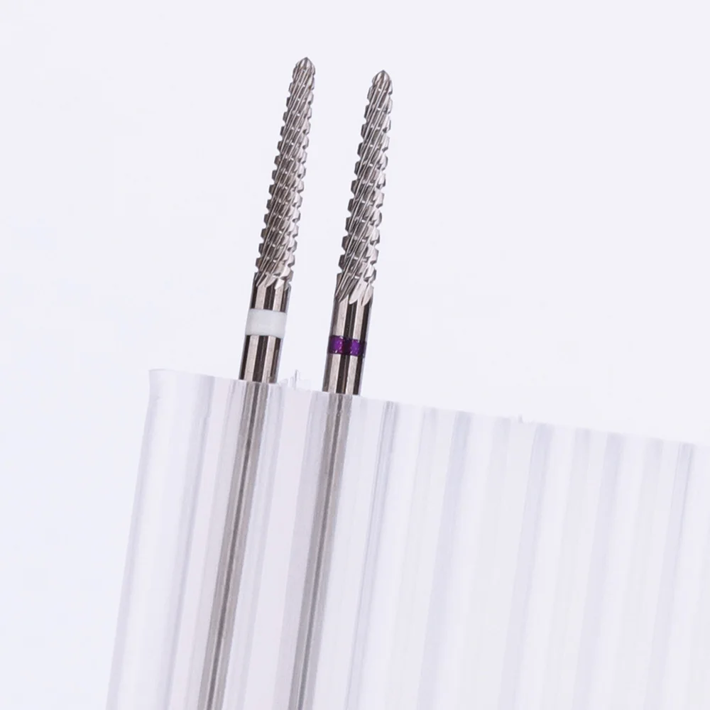 1pc Nail Drill Bits Tungsten Carbide Manicure Cutters File Gel UV Remove Burr Rotary Mills Nail Art Tools