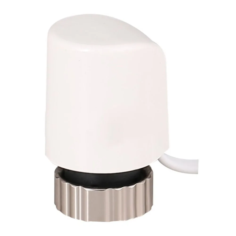 AC 230V Normally Closed Electric Thermal Actuator For Underfloor Heating TRV Thermostatic Radiator Valve M30*1.5mm