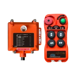 New Q400 4 buttons single speed Industrial Wireless Radio Crane Remote Control switches winches Hoist track Crane Lift Control