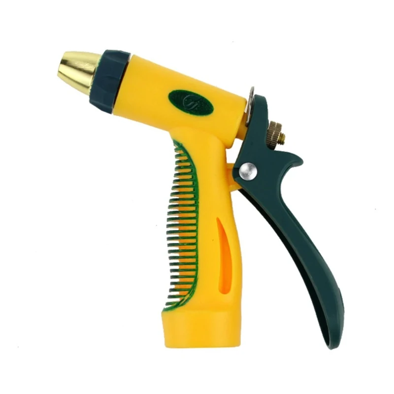 Versatile Water Spray Yellow green Garden Water Nozzle 360 Adjustable Water Pattern 8mm Golden Ratio Jet Mouth
