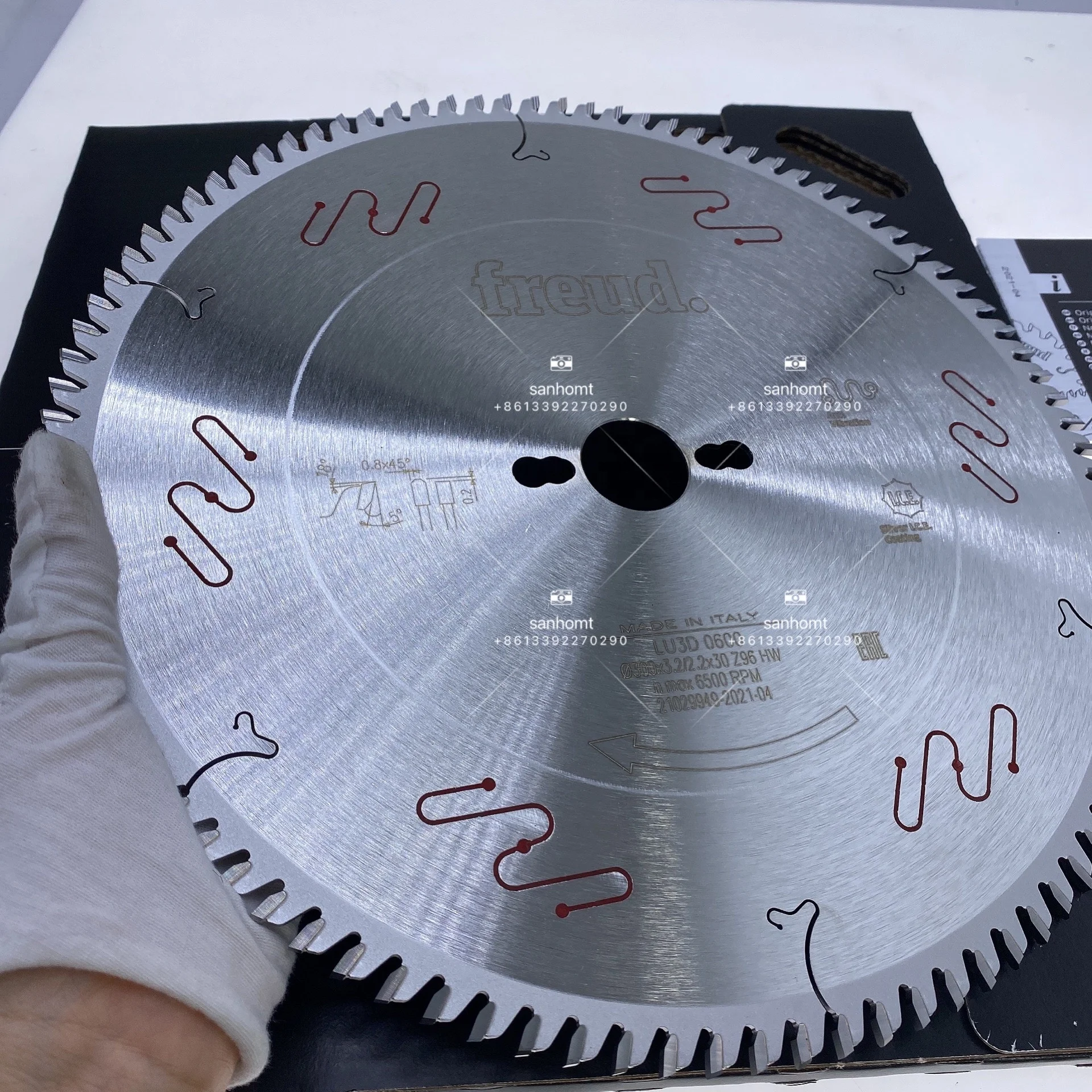 TUOKE TK522 Saw Blades for Woodworking  LU3D 300x3.2x30x96Z Frued Saw Blade