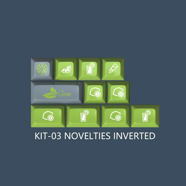 Maxkey Kalk Doubleshot ABS Keycap SA profil ISO NEUHEITEN SPACEBAR NUMPAD