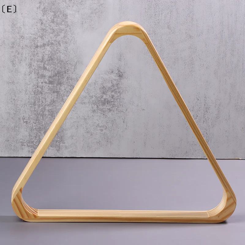 

Деревянная подставка для бильярдных шаров, треугольная рамка для шаров, настольный держатель для шаров, органайзер для бильярдных принадлежностей