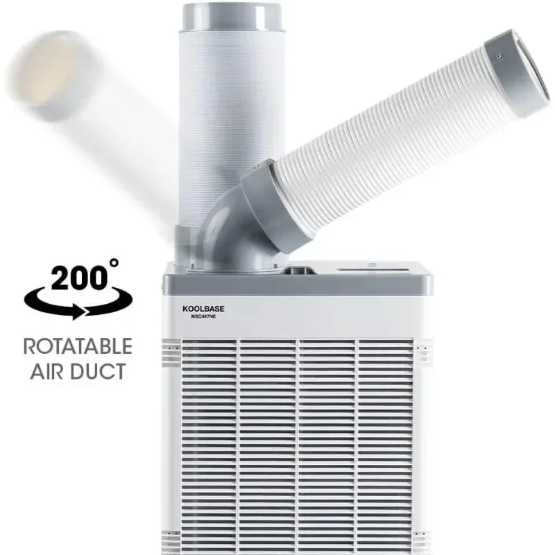 KoolBase MSC407NE Indoor Outdoor Mobile Spot Cooler, Portable Air Conditioner, 8,500BTU, R410A Refrigerant Household Appliances