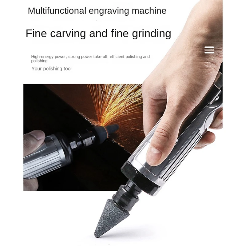 NEW-2In1 Air Die Grinder Engraving Tool,Pneumatic Cutting Machine Cut Off Grinders 3Inch Straight Air Cutter Cutting Tools