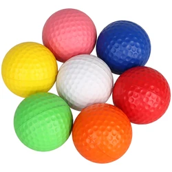 Pelotas de espuma de PU para practicar Golf, pelotas de esponja elásticas para interiores y exteriores, 10 unidades por lote