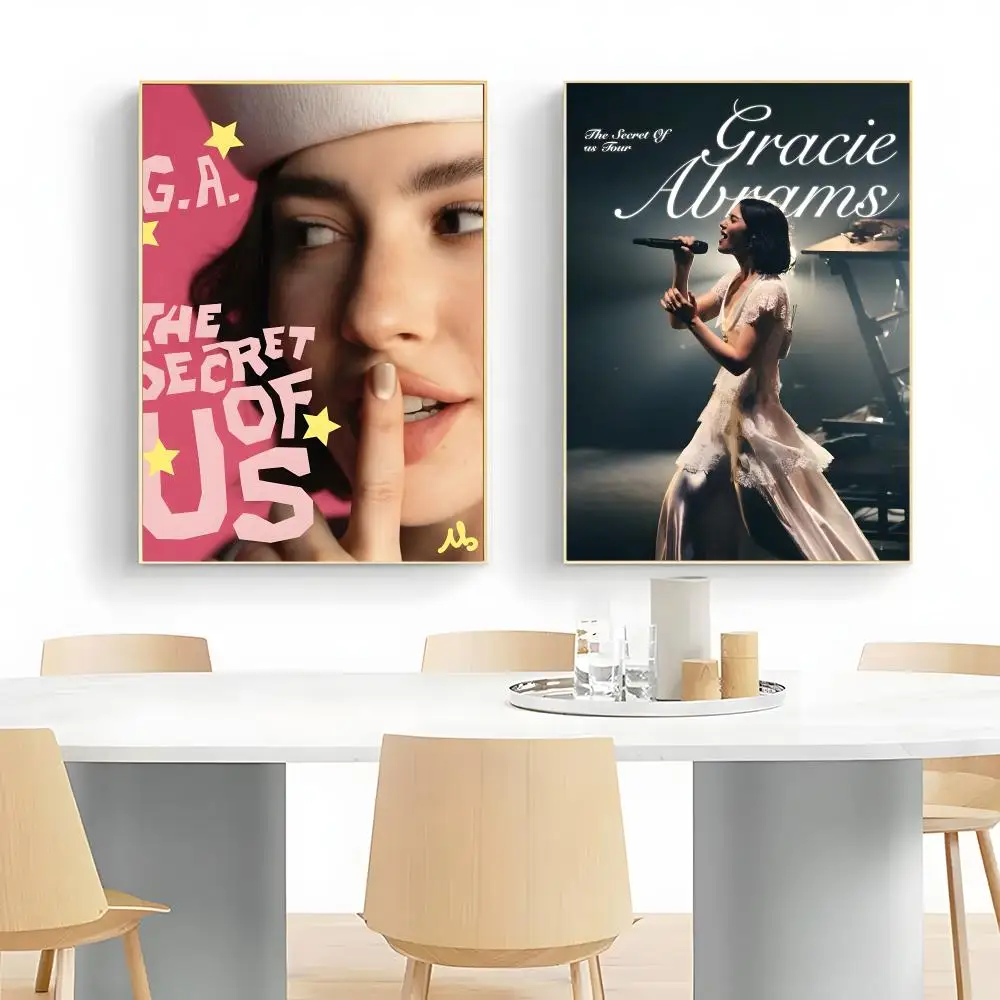 pop singer g-Gracie Abrams Poster Wall Art Print Decorative Mural Home Decor Gift Unframed
