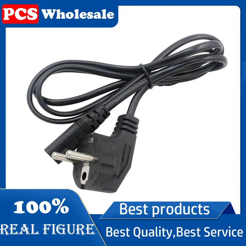 European Plug Charging Line with Oubiao Eight Tail Power Cord Two-Core Figure-Eight Bendable Power Cable