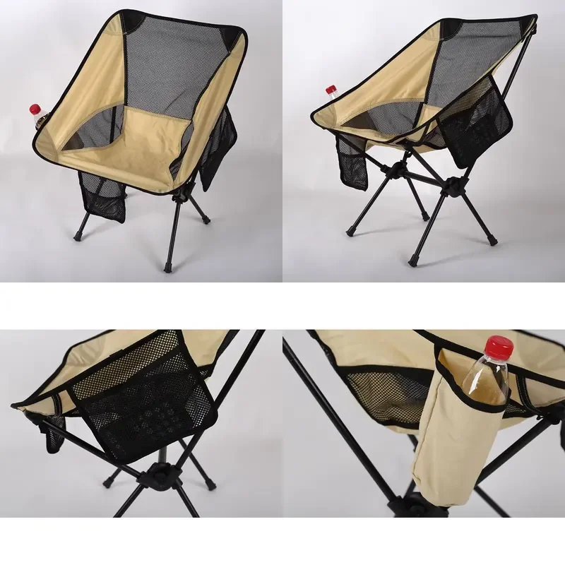 Wholesale Popular Low Back Outdoor Lightweight Durable Waterproof Picnic Portable Folding Beach Camping Chair