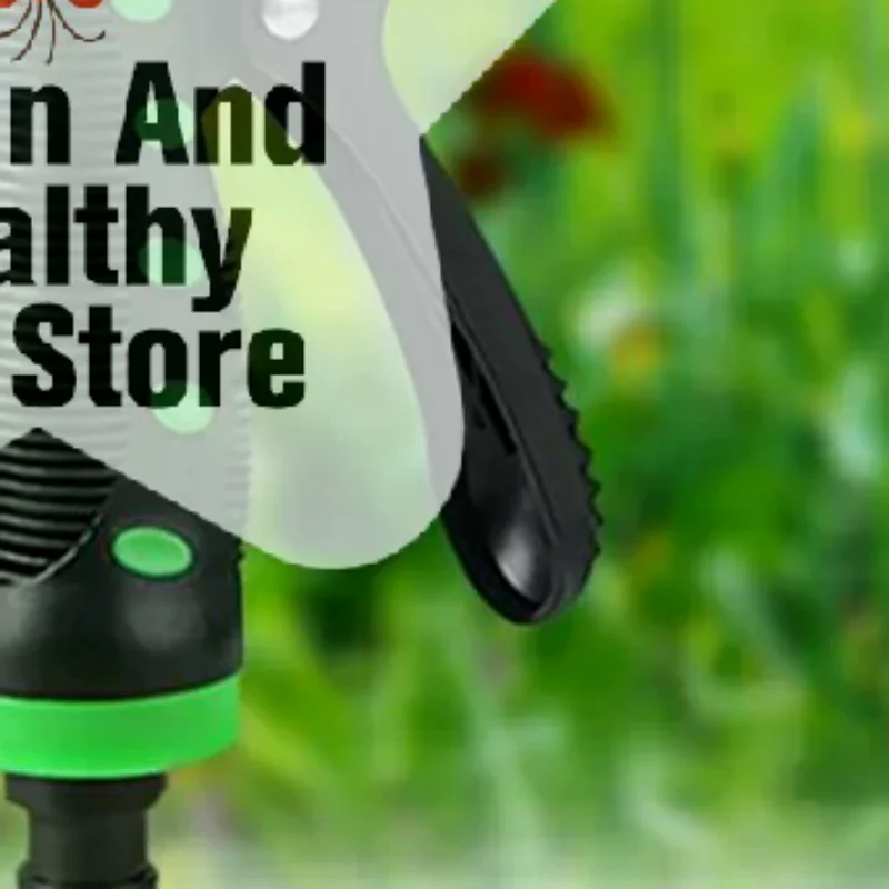 Garden Hose Spray Nozzle 7 IN 1 Adjustable Spray Modes Non Slip Grip For Lawn Car Washing Garden Watering