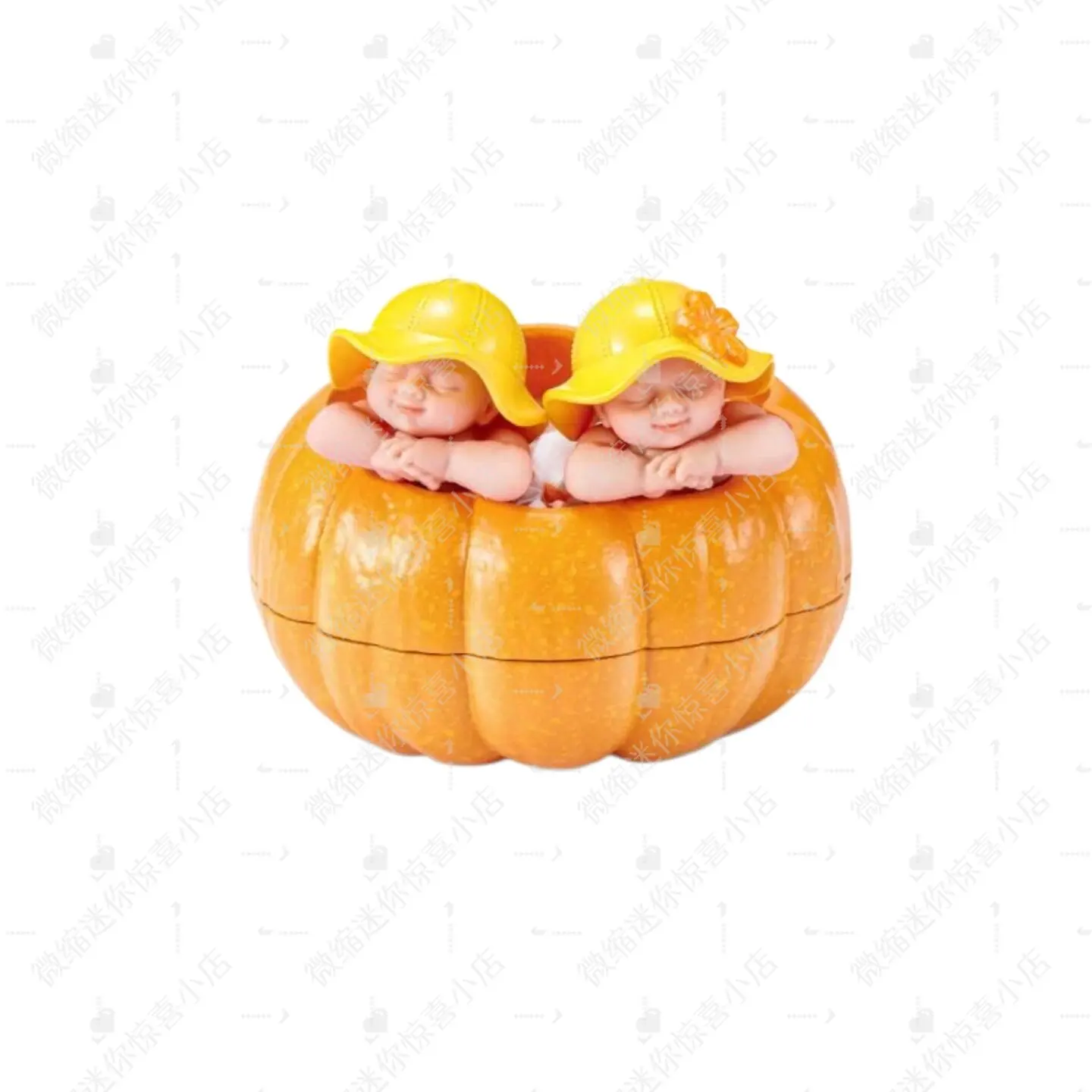 Genuine ZURU 5 Surprise My Mini Baby Pumpkin Patch Mystery Ball Realistic Newborn Vinyl Doll Blind Box Toy Surprise Gift limited image 3
