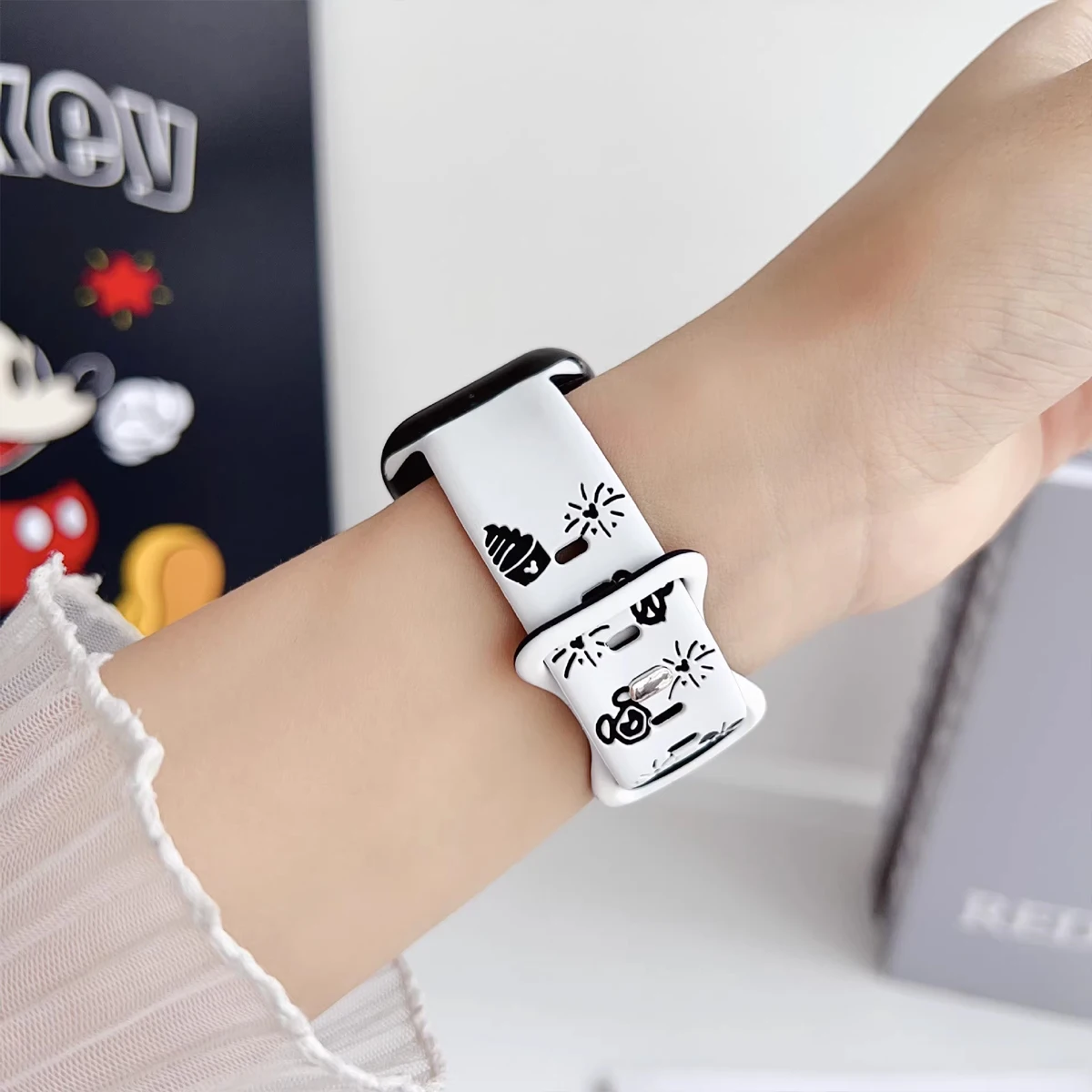 Дизайнерский ремешок с принтами для Huawei Fit 4Pro Fit 4 Fit 3, силиконовый браслет с гравировкой для Huawei Fit 2 1, браслет с цветочным принтом