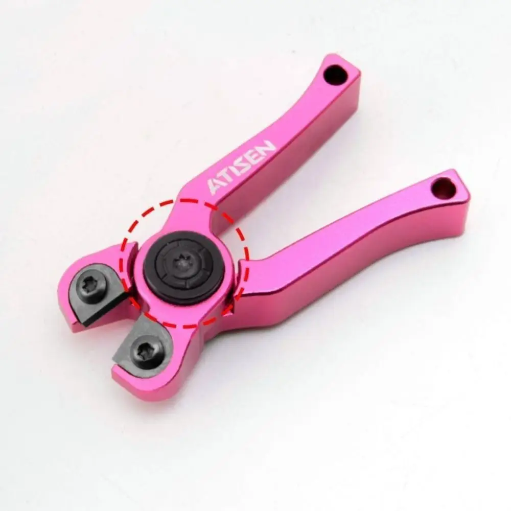 Tungsten Steel Head Fishing Line Cutter Built-in Spring with Hanging Hole Lure Shears Waterproof Lightweight Fishing Line Cut - Image 3