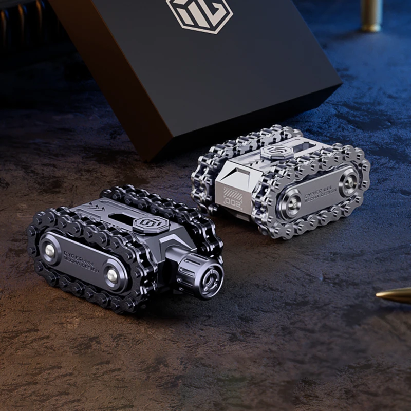 金属回転タンクフィジェットおもちゃハードコアミリタリースタイル磁気EDCストレスリリーフガジェットとフィジェットスピナー、子供へのギフトに最適