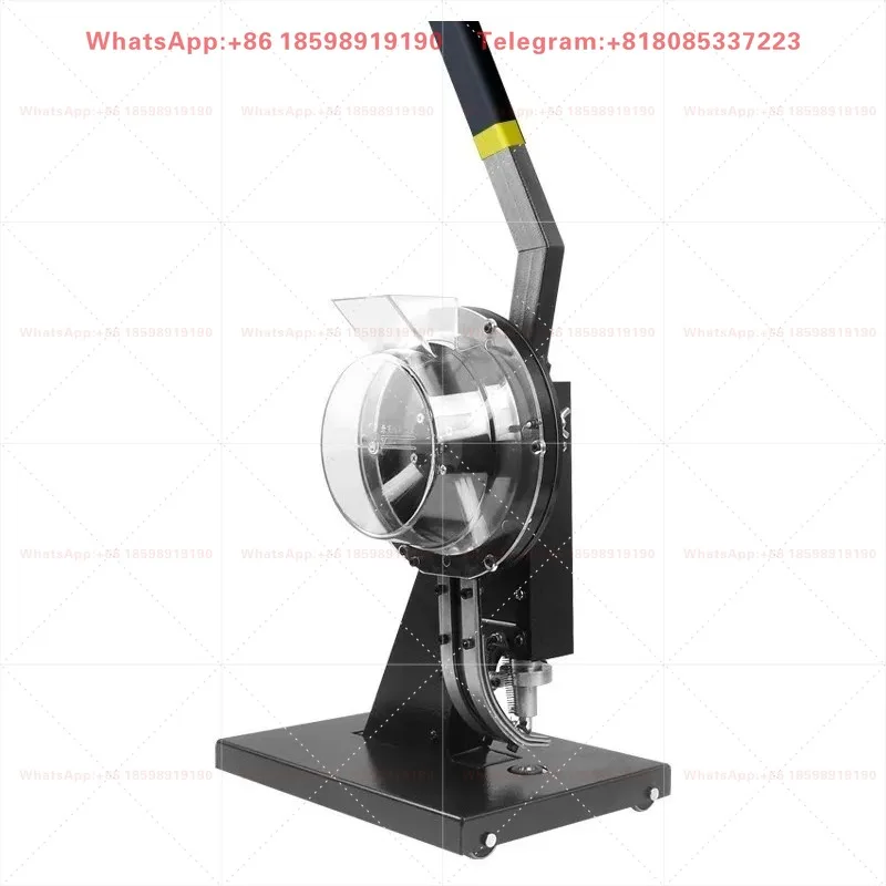 Semi-automatic Punching Machine For 12mm Stainless Steel Eyelets Post-printing Processing Equipment