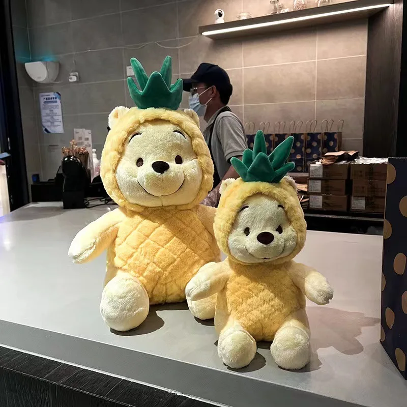 ديزني HOTSALE 35 سنتيمتر ويني ذا بوه ألعاب من نسيج مخملي لطيف دمية دب صغير فيفي دمية صديق هدية عيد ميلاد هدية الكريسماس