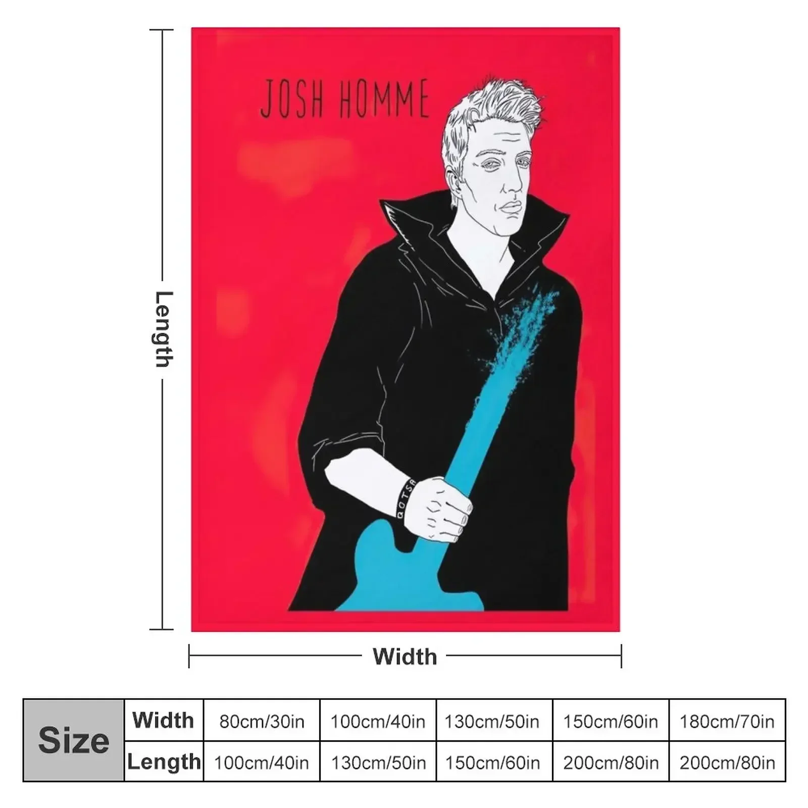 Queens of the stone age T-Shirts a song for the dead Poster qotsa Sticker Throw Blanket Nap Retros Bed linens Blankets