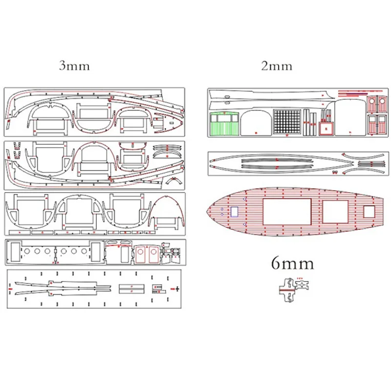 1/20 Wooden Boat Model NAXOS Fishing Boat Kit Nalan Fishing  DIY Hand-assembled Ship Model Remote Control Yacht Model Toy