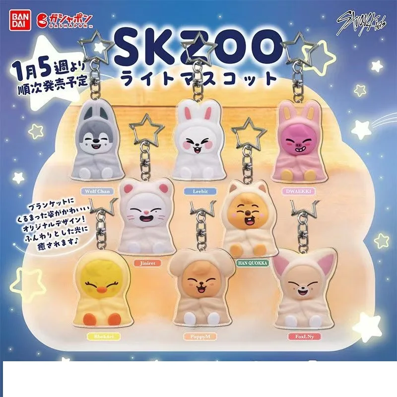 Nouveau porte-clés plat en acrylique de personnage de dessin animé SKZOO Straykids KPOP, Felix Han Bang Chan, ornement pour sac à dos