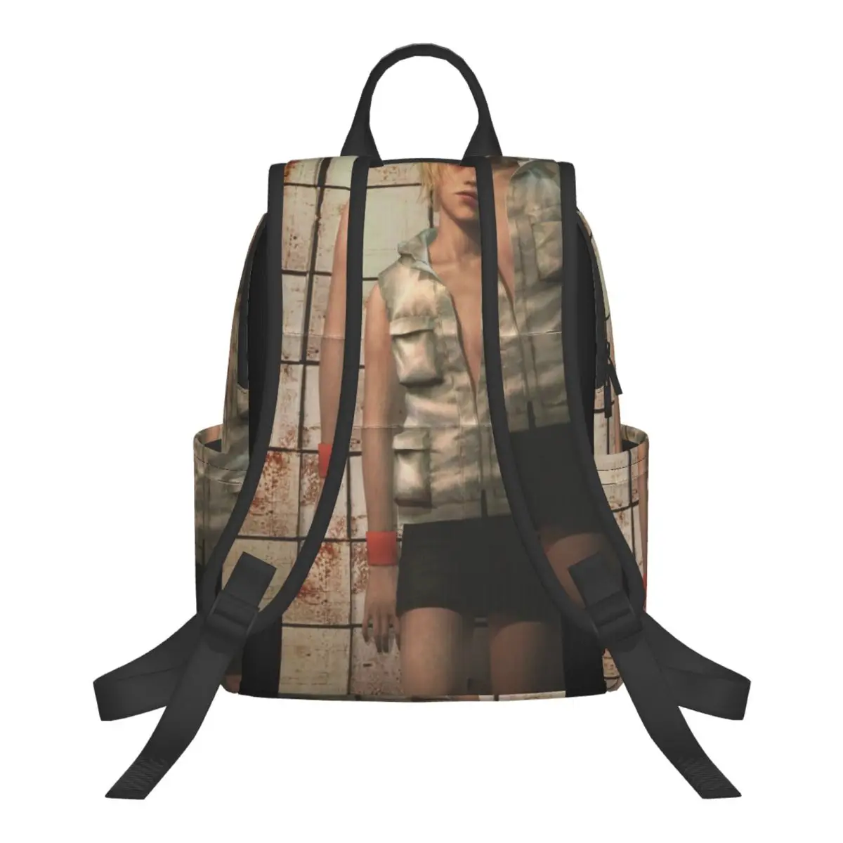 Silent Hill Horror Game (17) Student Backpack School Bag Hiking Travel Daypack for Men Women Bookbag Shoulder Bags