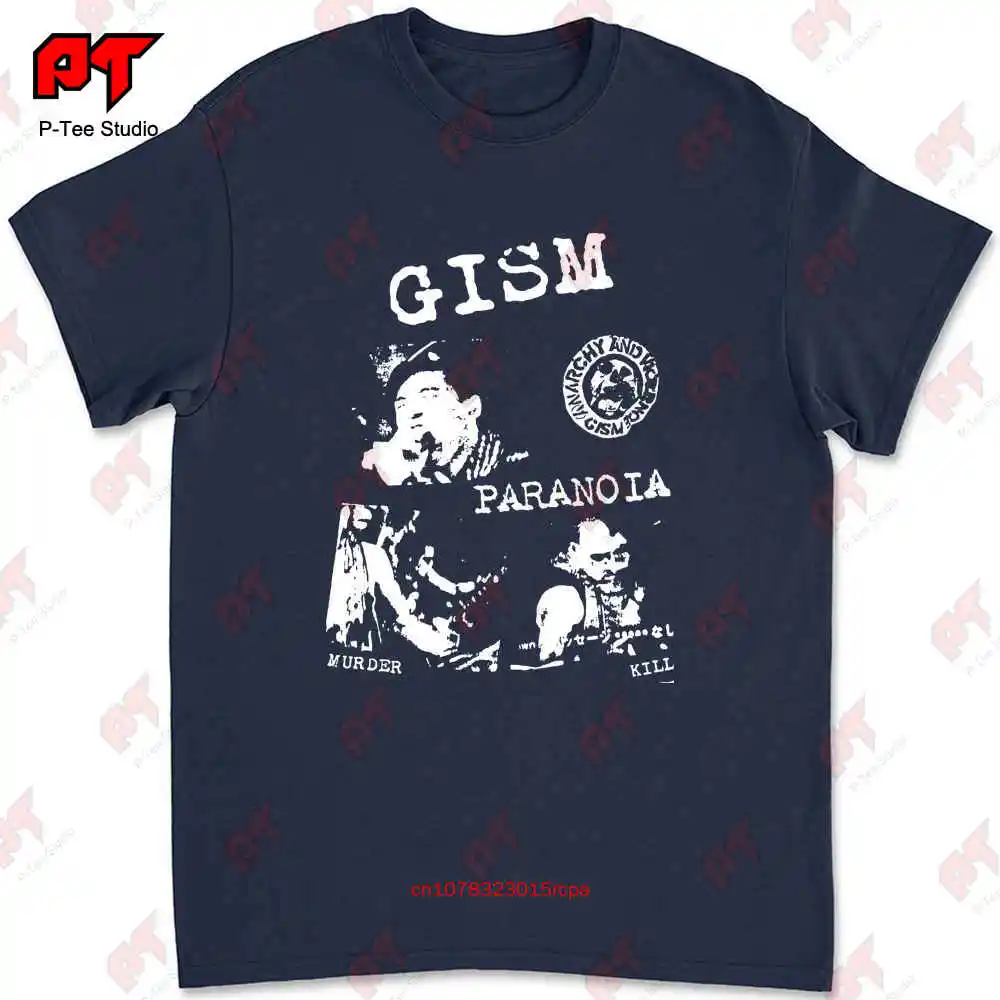 Gism,Paranoia,Gauze Confuse Deasthside Disclose G.I.S.M. T-shirt 9NVV