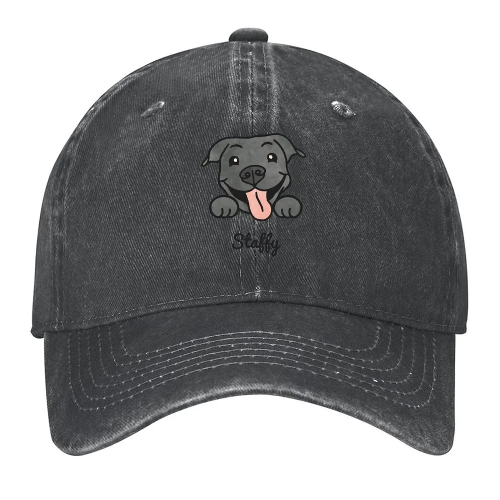 

Staffy Baseball Cap Streetwear |-F-| Rugby Male hat Hats For Men Women's