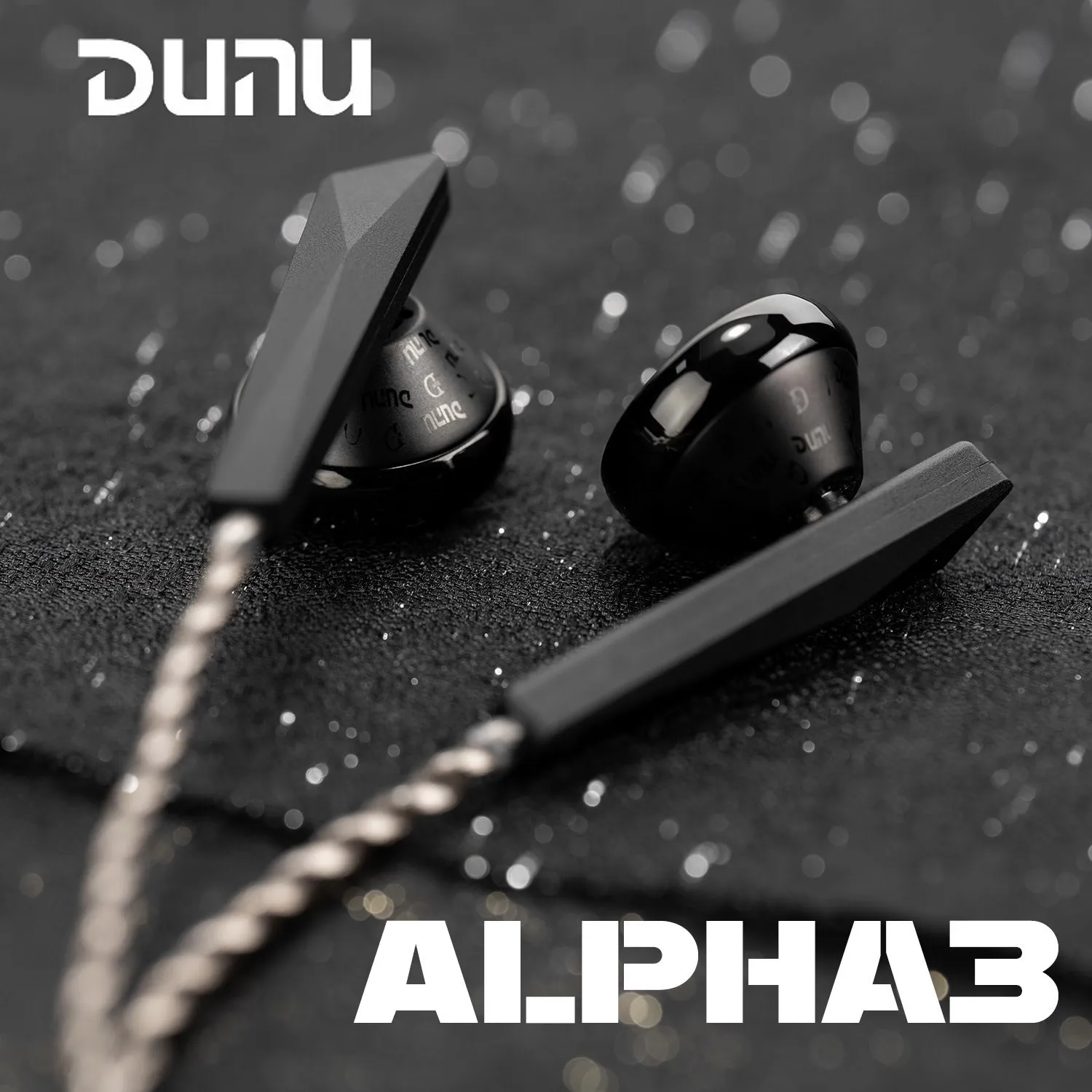 

DUNU Alpha3 / Alpha 3 Flagship Flathead Earbuds 14.2mm Dynamic Driver In Ear Earphone Flat-head HiFi Music Audio Headphone