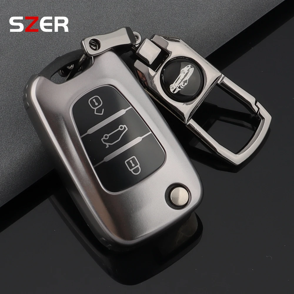 TPU Car Flip Key Case Cover Shell Fob For Hyundai I20 I30 Ix20 Ix35 Elantra Accent For KIA Sportage Rio 3 Soul Optima Ceed K5 K2 - view 5