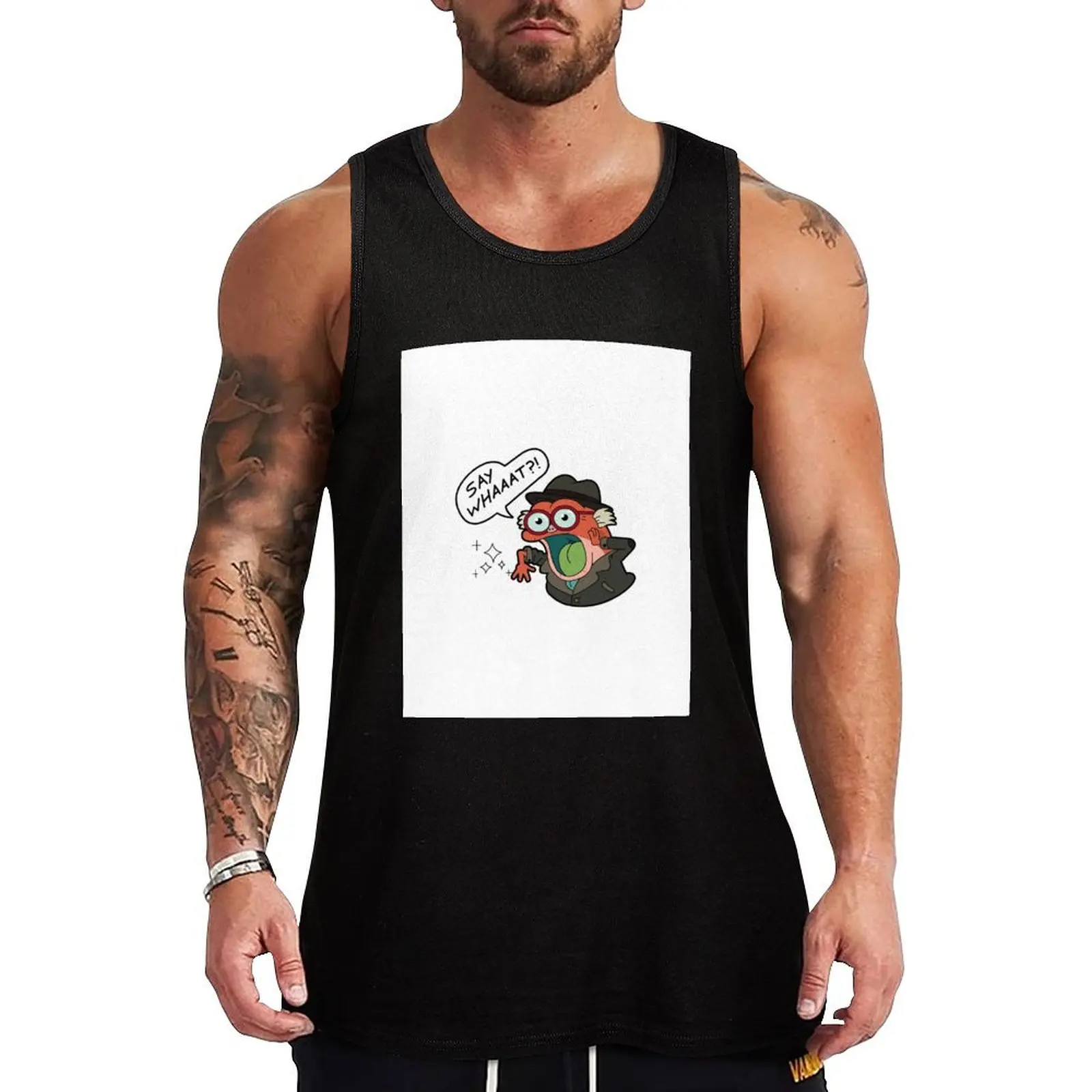 

Amphibia T-ShirtHollywood Hop Pop Tank Top Men's gym t-shirts Sleeveless men Men's t shirt t shirts