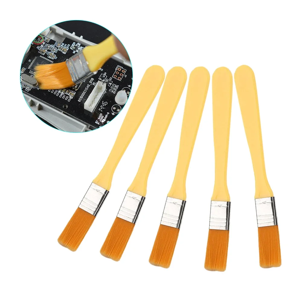 5pcs Plastic Brushes Electronic Maintenance Cleaning Tools Computer Motherboard Keyboard Cleaning Mobile Phone Disassembly Tools