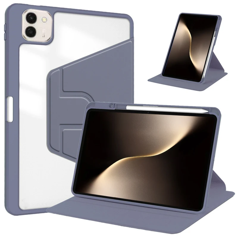 

For Honor Magic Pad 3 Case with Pen Holder 360 Rotating Acrylic Stand Tablet Cover For Honor MagicPad 3 Magicpad3 Case 13.3 inch
