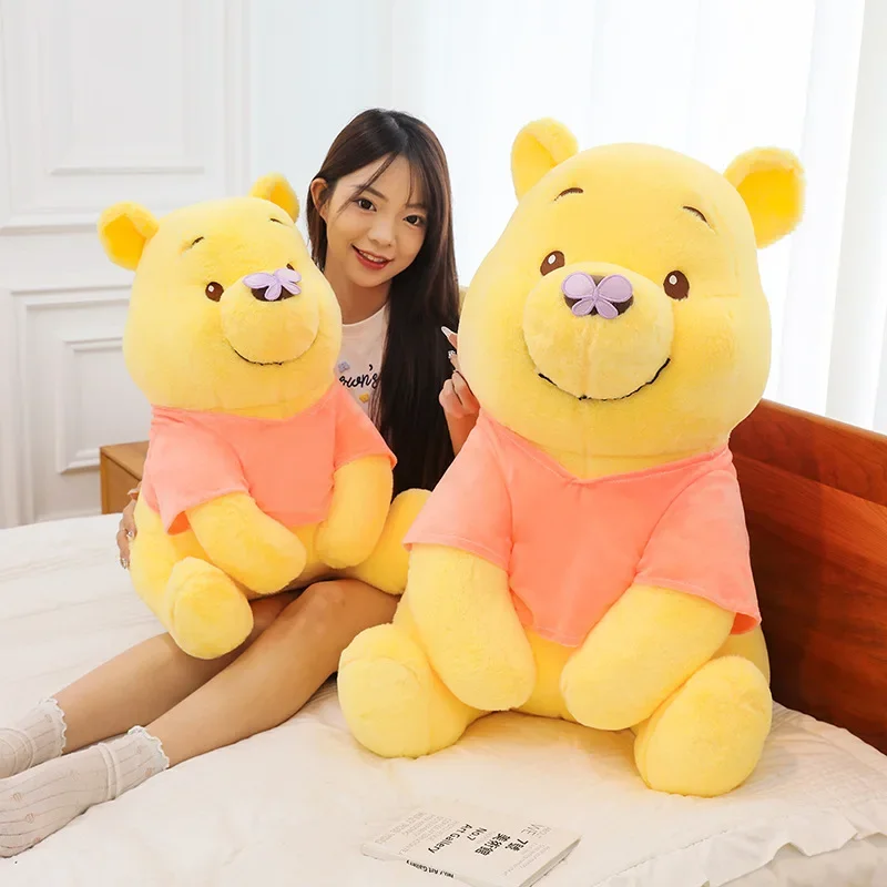 30-80cm Disney Winnie the Pooh Plüschtiere niedlich große Stofftiere Cartoon gefüllt Anime Plüsch große Bär Puppe Weihnachten Kind für Geschenke