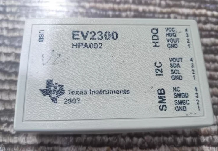 90% of the new EV2300I Texas Instruments original genuine battery testing and burning tools